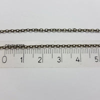 Gliederkette, Antikbronze, 1,5 mm, 5 m
