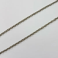 Link Chain Antique Bronze 2.0 mm 5 mtr