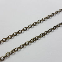 Link Chain Antique Bronze 2.0 mm 1 mtr