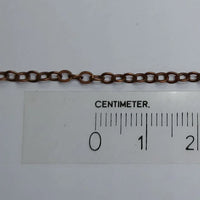 Link Chain Antique Copper 2.5 mm 1 mtr