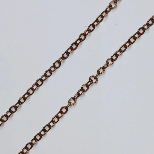 Link Chain Antique Copper 2.5 mm 1 mtr