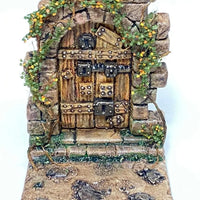 Ruine met deur (extra sloten)