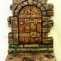 Ruine met deur (extra sloten)