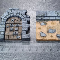 Ruine met deur (extra sloten)