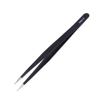 Tweezers with point (small curve) 13.5 cm ESD-11