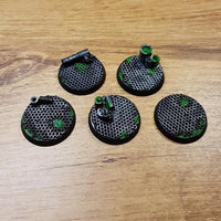 Fabrikboden 32 mm Säure 40K Rundsockel 5 Stück