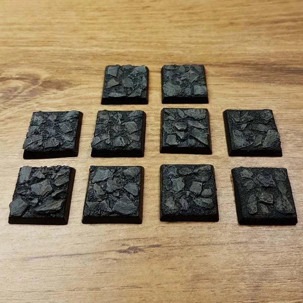 Medieval Street  20x20mm Bases 10 stuks