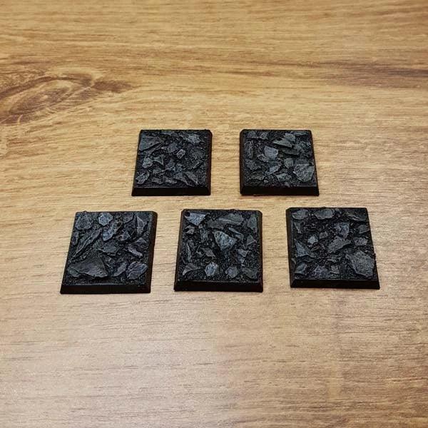 Medieval Street 25x25mm Bases 5 stuks