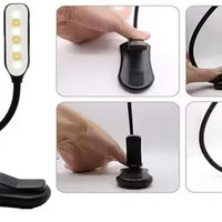 Mini Ledlamp met klem 6500K