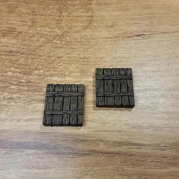 Houten Deksel 2 stuks