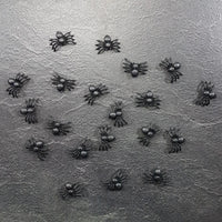 Spinnen Zwart 10x (10 Black Spiders)