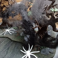 Spinnennetz / Spinnennetz Schwarz