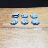 Schiefer-Rundsockel (25 mm), 6 Stück, Star Wars