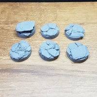 Schiefer-Rundsockel (25 mm), 6 Stück, Star Wars
