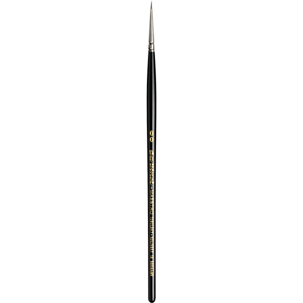 da Vinci Maestro Spitzpinsel Nr. 2/0 für Aquarellfarben mit kurzem Griff Serie 10
