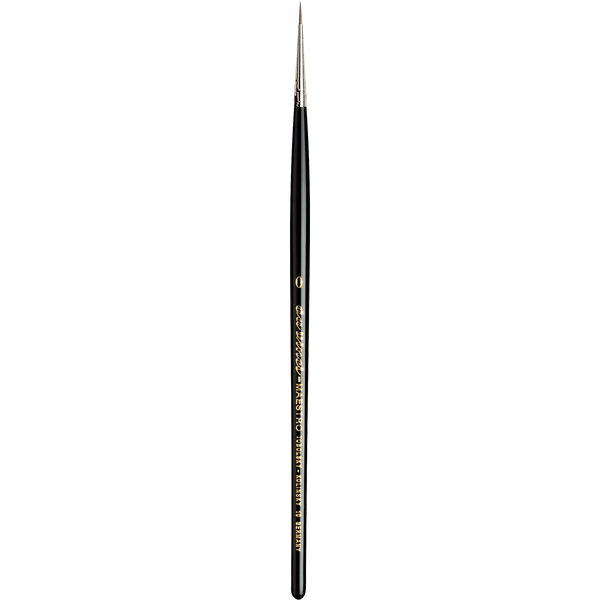 da Vinci Maestro Spitzpinsel Nr. 0 für Aquarellfarben mit kurzem Griff Serie 10