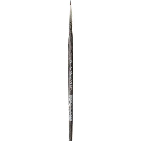 da Vinci Colineo Spitzpinsel Nr. 2/0 für Aquarellfarben mit kurzem Griff Serie 5522