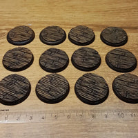 Holzfußboden, 30 mm, runde Sockel, 12 Stück, Das Lied von Eis und Feuer