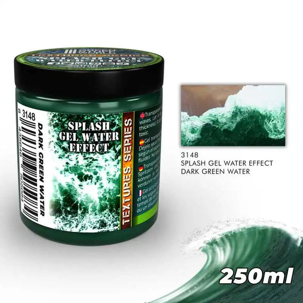 Water effect Gel - Dark Green 250ml 3148