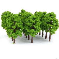 Trees set 20 pieces Light Green
