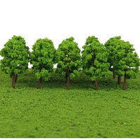 Trees set 20 pieces Light Green