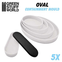 5x Containment Moulds for Bases - Oval 2139