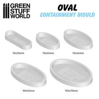 5x Containment Moulds for Bases - Oval 2139