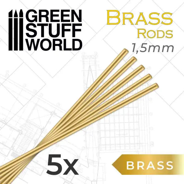 Pinning Brass Rods 1,5 mm 9218