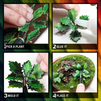 Papieren Planten - Colored Paper Plants - Palm 12837