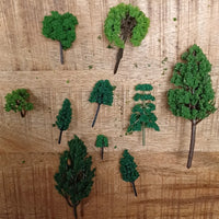 Bomen set in de Mix 10 stuks