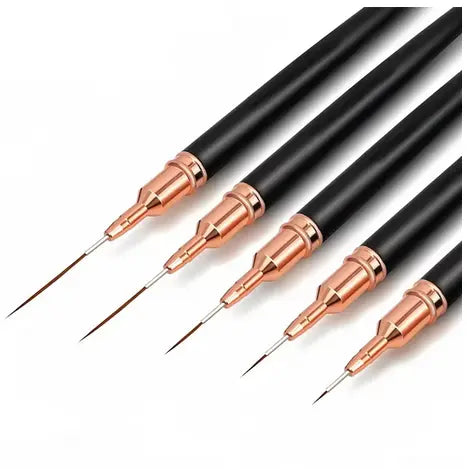 Pinstriping Penselen set 5 stuks