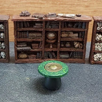 Boekenkasten set 5 delig inclusief Wizards Table
