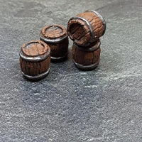 Houten Tonnen 4 stuks Klein