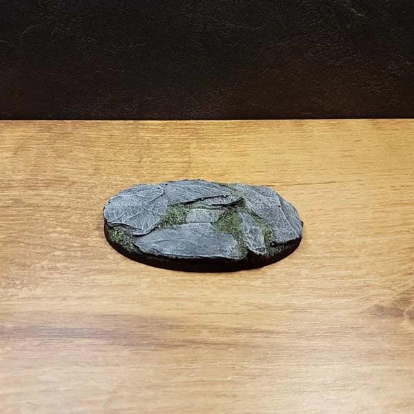 Slate 90mm Oval Base 1 stuks