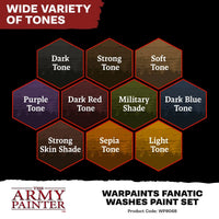 Warpaints Fanatic Washes Set 8068 The Army Painter