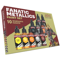 Warpaints Fanatic Metallics Paint Set WP8069 The Army Painter