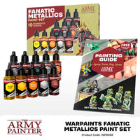 Warpaints Fanatic Metallics Paint Set WP8069 The Army Painter